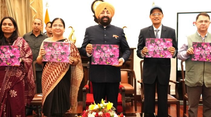 Dehradun:-राज्यपाल गुरमीत सिंह ने राजभवन में वसंतोत्सव-2025 पर आधारित दो कॉफी टेबल बुक का किया विमोचन