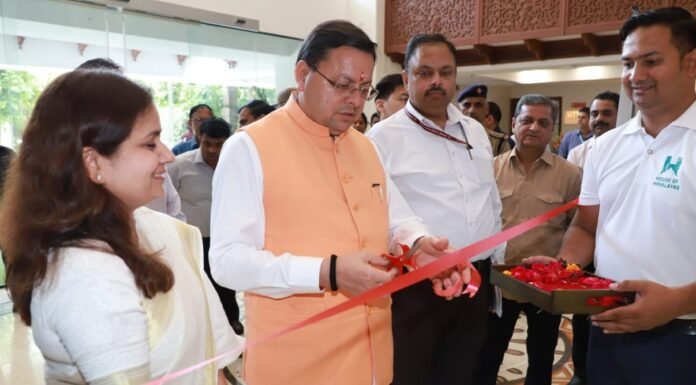 UTTARAKHAND:-मुख्यमंत्री पुष्कर धामी ने किया ‘हाउस ऑफ हिमालयाज’आउटलेट का उद्घाटन,उत्तराखण्ड की पारंपरिक धरोहर और जैविक उत्पादों को राष्ट्रीय राजधानी में मिला नया मंच
