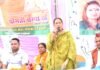 Panchayat chunav:-कैबिनेट मंत्री रेखा आर्या ने अल्मोड़ा के ताकुला में की चुनावी जनसभा कहा-भाजपा ने नारों को यथार्थ में बदला