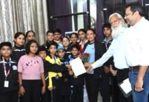 Dehradun:-20वीं राष्ट्रीय आइस स्केटिंग प्रतियोगिता के विजयी खिलाड़ियों को खेल मंत्री रेखा आर्या ने किया सम्मानित