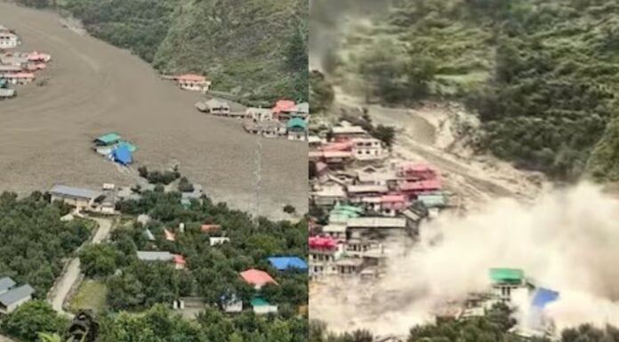 Cloud Burst in Uttarkashi:-उत्तरकाशी के धराली गांव में बादल फटने से भारी तबाही,कई लोगों की मौत,50 से ज्यादा लापता,रेस्क्यू जारी,पीएम मोदी ने सीएम धामी से फोन पर ली जानकारी