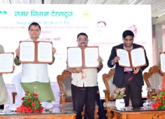 Dehradun:-मुख्यमंत्री पुष्कर धाम ने केदारपुरम में योगा पार्क एवं अन्य विकास कार्यों का किया लोकार्पण साथ ही एआई चैटबॉट ‘निगम सारथी’लॉन्च कर हरित नीति के डोक्यूमेंट का किया अनावरण