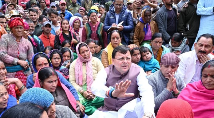 Cloud Burst in Uttarkashi:-मुख्यमंत्री पुष्कर सिंह धामी की निगरानी और निर्देशन में आपदा प्रभावित धराली क्षेत्र में राहत और बचाव अभियान युद्धस्तर पर जारी