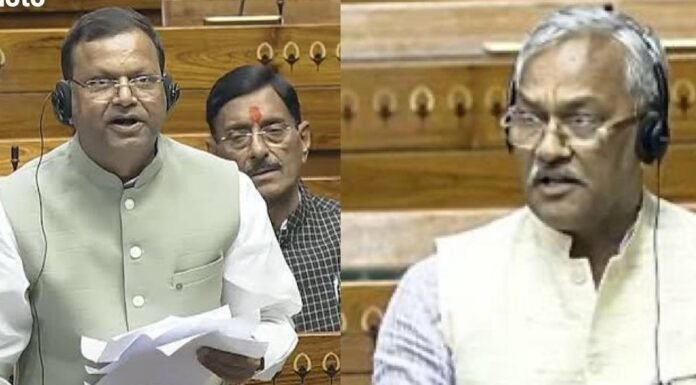 Parliament Monsoon Session:-सांसद त्रिवेंद्र रावत के ‘ऑपरेशन डीप मैनिफेस्ट’ पर पूछे प्रश्न पर वित्त राज्य मंत्री पंकज चौधरी ने बताया-पाकिस्तानी मूल के अवैध आयात पर सरकार की सख्त कार्रवाई के तहत 12 करोड़ रुपये से अधिक का माल जब्त