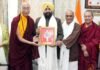 Dehradun:-दून बौद्ध समिति के प्रतिनिधिमण्डल ने राजभवन में राज्यपाल गुरमीत सिंह से की शिष्टाचार भेंट