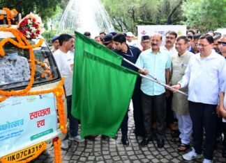 Uttarakhand:-प्रधानमंत्री नरेंद्र मोदी के जन्मदिवस पर सीएम धामी ने किया स्वच्छ उत्सव-2025कार्यक्रम का शुभारंभ