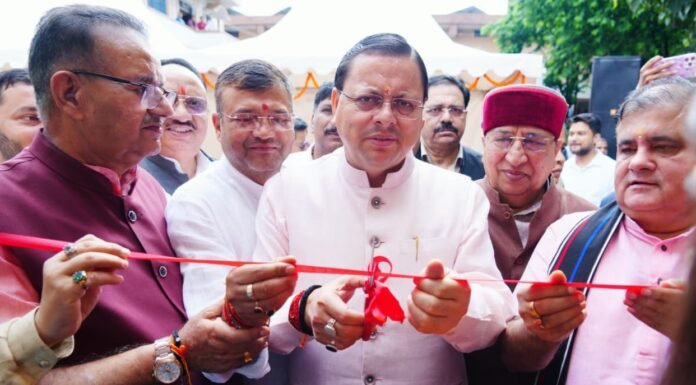 Dehradun:-सेवा पखवाड़ा के अंतर्गत सीएम धामी ने नगर निगम देहरादून द्वारा आयोजित प्रदर्शनी का किया शुभारंभ