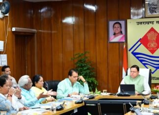 UTTARAKHAND:-हरिद्वार कुंभ 2027 की तैयारियों को लेकर सीएम धामी ने ली उच्च स्तरीय बैठक कहा-दिव्य और भव्य होगा हरिद्वार कुंभ का आयोजन