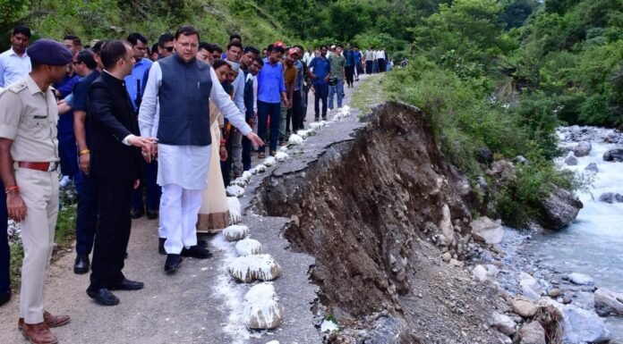 UTTARAKHAND:-मुख्यमंत्री और मंत्रीगण राज्य के विभिन्न क्षेत्रों में आपदा से हुए नुकसान का जनपदों में जाकर गहनता से करेंगे समीक्षा
