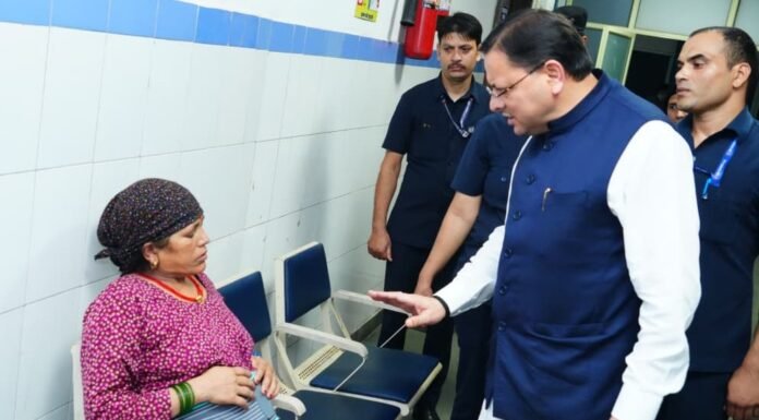 Dehradun:-मुख्यमंत्री पुष्कर धामी के निर्देश पर दो दिन के भीतर दून अस्पताल में बढ़ी सुविधाएं