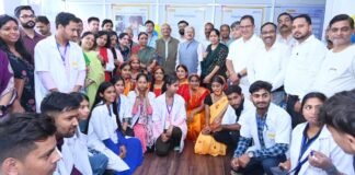 Kotdwar:-विधानसभा अध्यक्ष ऋतु खण्डूडी भूषण ने कोटद्वार में किया फ्लेबोटोमिस्ट ट्रेनिंग सेंटर का उद्घाटन कहा-फ्लेबोटोमिस्ट ट्रेनिंग सेंटर से स्वास्थ्य सेवाओं में सुधार के साथ युवाओं को मिलेगा रोजगार का अवसर