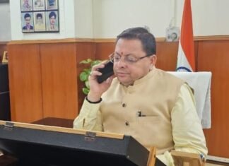 Uttarakhand Disaster:-केंद्रीय गृह मंत्री अमित शाह ने उत्तराखण्ड में हाल ही में हुई आपदा की स्थिति एवं राहत-बचाव कार्यों की प्रगति के संबंध में सीएम धामी से दूरभाष पर की बात