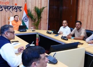 Dehradun:-सीएम धामी ने की उच्च स्तरीय बैठक,अधिकारियों को निर्देश-प्रदेश में निर्माण और नव निर्माण कार्यों में लाई जाए तेजी