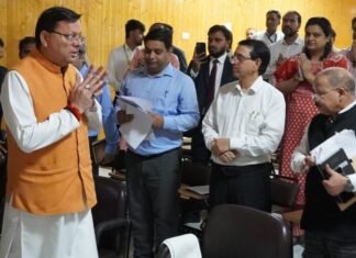 Udham Singh Nagar:-मुख्यमंत्री पुष्कर धामी ने की “शारदा कॉरिडोर विकास परियोजना”समीक्षा कहा-लोगों की भावना के अनुरूप हो निर्माण कार्य