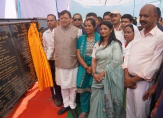 Champawat:-नकपुर में सीएम धामी ने किया ₹20.50करोड़ की 10 विकास योजनाओं का लोकार्पण कहा-चंपावत में कृषि विश्वविद्यालय खोलने की घोषणा