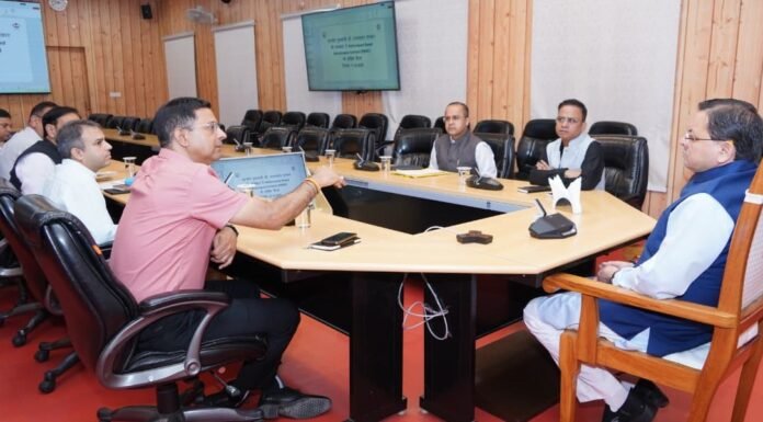 Dehradun:-मुख्यमंत्री पुष्कर सिंह धामी ने ली उच्च स्तरीय बैठक में अधिकारियों को निर्देश,प्रदेश की सभी सड़कों को शीघ्र गड्ढा मुक्त किया जाए