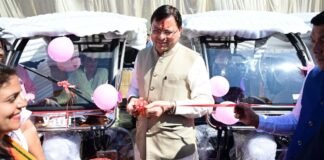 Champawat:-टनकपुर को मिली 36.30 करोड़ की विकास सौगात-सीएम धामी ने किया 15 विकास योजनाओं का लोकार्पण एवं शिलान्यास,स्वयं सहायता समूह की महिलाओं को सौंपी ‘खुशियों की चाबी’