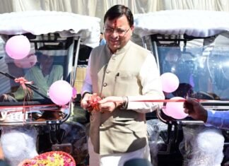 Champawat:-टनकपुर को मिली 36.30 करोड़ की विकास सौगात-सीएम धामी ने किया 15 विकास योजनाओं का लोकार्पण एवं शिलान्यास,स्वयं सहायता समूह की महिलाओं को सौंपी ‘खुशियों की चाबी’