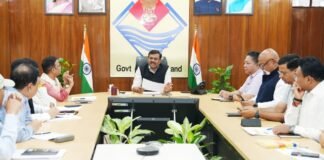 UTTARAKHAND:-मुख्य सचिव ने रजत जयंती कार्यक्रमों की रूपरेखा को लेकर की अधिकारियों के साथ बैठक,1नवंबर से 9नवंबर तक पूरे प्रदेश में होंगे विभिन्न कार्यक्रम