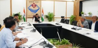 Dehradun:-इंडियन मेडिकल एसोसिएशन और स्वास्थ्य विभाग के अधिकारियों के साथ मुख्य सचिव ने की प्रदेश में स्वास्थ्य सुविधाओं के विकास से संबंधित की बैठक