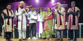 Roorkee:-राज्यपाल गुरमीत सिंह ने क्वांटम विश्वविद्यालय,रुड़की के 5वें दीक्षांत समारोह में मुख्य अतिथि के रूप में किया प्रतिभाग