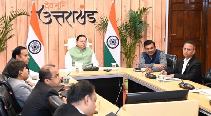 Uttarakhand:-उच्च स्तरीय बैठक के दौरान सीएम धामी ने अधिकारियों को दिए निर्देश-राज्य के दोनों मंडलों में एक-एक स्प्रिचुअल इकोनॉमिक जोन की स्थापना के लिए विस्तृत कार्ययोजना शीघ्र की जाए तैयार