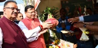 Pantnagar:-रजत जयंती उत्सव के अवसर पर सीएम धामी ने पंतनगर कृषि एवं प्रौद्योगिकी विश्वविद्यालय में वृहद कृषक सम्मेलन का किया शुभारम्भ कहा-किसानों का परिश्रम और त्याग ही हमारी सच्ची पूंजी और ताकत