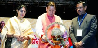 Rajat Jayanti Uttarakhand:-मुख्यमंत्री पुष्कर धामी ने किया हिमालय निनाद उत्सव-2025 में प्रतिभाग,संस्कृति के उत्थान और कलाकारों के हित में की गई चार घोषणाएं