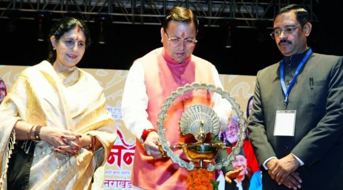 Rajat Jayanti Uttarakhand:-मुख्यमंत्री पुष्कर धामी ने किया हिमालय निनाद उत्सव-2025 में प्रतिभाग,संस्कृति के उत्थान और कलाकारों के हित में की गई चार घोषणाएं