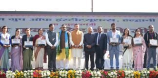 Nainital:-भुजियाघाट में सीएम धामी ने किया काया आयुर्वेदिक मेडिकल कॉलेज एंड हॉस्पिटल में आयोजित अंतर्राष्ट्रीय सम्मेलन PGICON-2025 का शुभारंभ