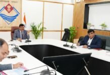 Dehradun:-मुख्य सचिव आनंद बर्धन की अध्यक्षता में हुई उच्चाधिकार प्राप्त व्यय समिति की बैठक