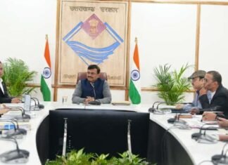 Uttarakhand:-मुख्य सचिव आनंद बर्धन की अध्यक्षता में हुई भागीरथी इको सेंसेटिव जोन निगरानी समिति की बैठक