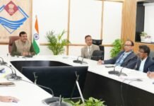 Uttarakhand:-मुख्य सचिव आनन्द बर्द्धन ने की पूंजी निवेश के लिए राज्यों को विशेष सहायता योजना एवं सुधार लागू करने में विभागों की प्रगति की समीक्षा