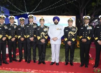 Dehradun:-राष्ट्रीय जल सर्वेक्षण कार्यालय में नौसेना दिवस के अवसर पर आयोजित कार्यक्रम में शामिल हुए राज्यपाल गुरमीत सिंह