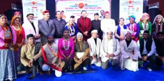 Dehradun:-उत्तराखंड लोक विरासत–2025 कार्यक्रम में शामिल हुए सीएम धामी कहा-लोक संस्कृति को सुरक्षित रखना हमारा सामूहिक उत्तरदायित्व