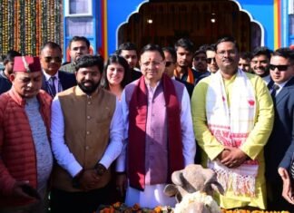 Dehradun:-अखिल भारतीय विद्यार्थी परिषद के 71 वें राष्ट्रीय अधिवेशन में शामिल हुए सीएम धामी