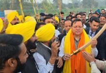 Haldwani:-गन्ना समर्थन मूल्य बढ़ाने पर किसानों ने मुख्यमंत्री पुष्कर सिंह धामी का किया आभार