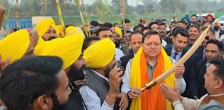 Haldwani:-गन्ना समर्थन मूल्य बढ़ाने पर किसानों ने मुख्यमंत्री पुष्कर सिंह धामी का किया आभार