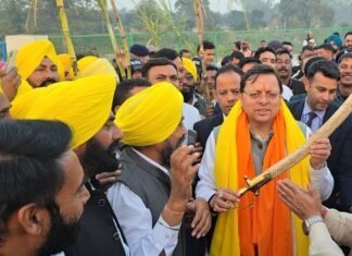 Haldwani:-गन्ना समर्थन मूल्य बढ़ाने पर किसानों ने मुख्यमंत्री पुष्कर सिंह धामी का किया आभार