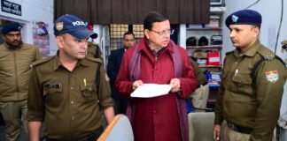 Dehradun:-डालनवाला पुलिस स्टेशन में लापरवाही पर सीएम धामी का कड़ा प्रहार,औचक निरीक्षण में थानेदार अनुपस्थित,तत्काल लाइन हाजिर