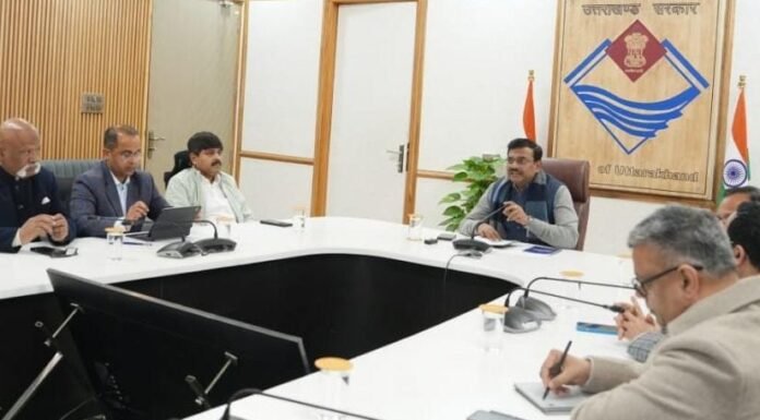 Dehradun:-मुख्य सचिव आनन्द बर्द्धन ने ली सचिव समिति बैठक-सभी सरकारी प्राथमिक और माध्यमिक विद्यालयों को गर्ल्स टॉयलेट से 8 मार्च, 2026 तक निर्माण कार्य से आच्छादित करने के निर्देश