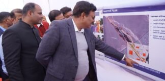 Champawat:-मुख्य सचिव आनन्द बर्द्धन ने किया शारदा करिडोर, इको-टूरिज्म व आधारभूत ढांचों की समीक्षा एवं निरीक्षण