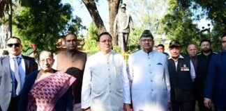 Dehradun:-भारत के प्रथम चीफ ऑफ डिफेंस स्टाफ स्व.जनरल बिपिन रावत की चतुर्थ पुण्यतिथि पर सीएम धामी ने उनकी प्रतिमा पर पुष्पचक्र अर्पित कर दी श्रद्धांजलि