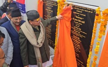 Udham Singh Nagar:-मुख्यमंत्री पुष्कर धामी ने खटीमा में किया 33 करोड़ 36 लाख 49 हजार की 9 विकास योजनाओं का लोकार्पण व शिलान्यास