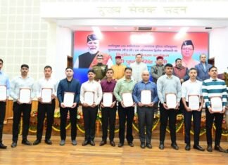 Dehradun:-मुख्यमंत्री पुष्कर धामी ने 215 उपनिरीक्षकों को प्रदान किए नियुक्ति पत्र