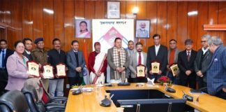 Dehradun:-आरटीआई अधिनियम के तहत सराहनीय कार्य करने वाले लोक सूचना तथा अपीलीय अधिकारियों को सीएम धामी ने किया सम्मानित