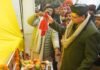 Udham Singh Nagar:-मकर संक्रांति के अवसर पर सीएम धामी ने खटीमा में ब्रह्मदेव मंदिर,भगवान शिव एवं हनुमान जी की प्रतिमा का किया अनावरण