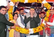 Uttarkashi:-कंडार देवता तथा हरि महाराज की डोली के सानिध्य में उत्तरकाशी के ऐतिहासिक माघ मेले का सीएम धामी ने किया शुभारंभ