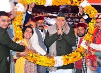 Uttarkashi:-कंडार देवता तथा हरि महाराज की डोली के सानिध्य में उत्तरकाशी के ऐतिहासिक माघ मेले का सीएम धामी ने किया शुभारंभ