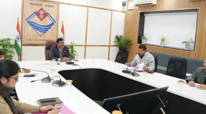 Dehradun:-मुख्य सचिव आनन्द बर्द्धन ने की लखवाड़ बहुद्देश्यीय परियोजना की प्रगति की समीक्षा,कार्यों में तेजी लाने के दिए निर्देश
